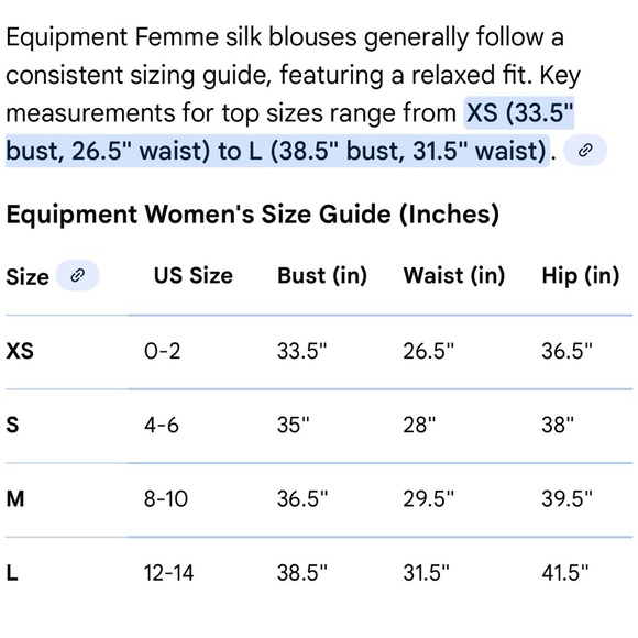 Equipment Silk Femme Chain Pattern Blouse - Picture 8 of 8